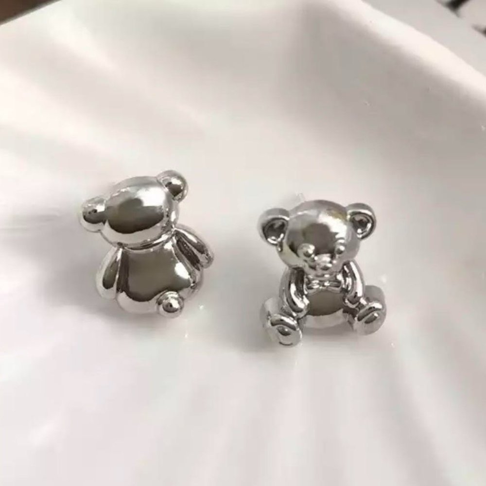 Korean Style Earrings "Teddy bear"🧸